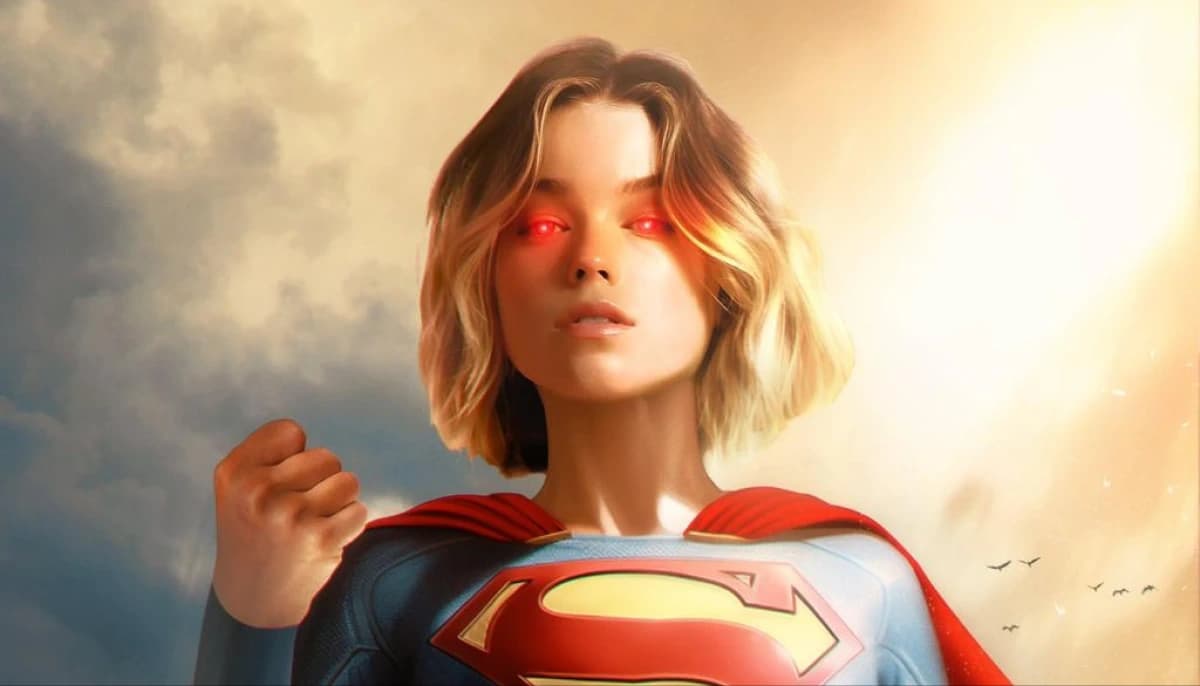 milly alcock a nova estrela escalada como supergirl arte feita por fan