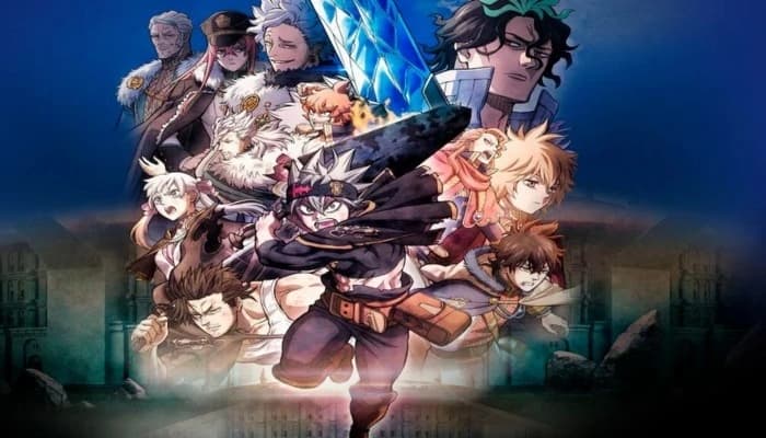 Capa do filme de Black Clover na Netflix