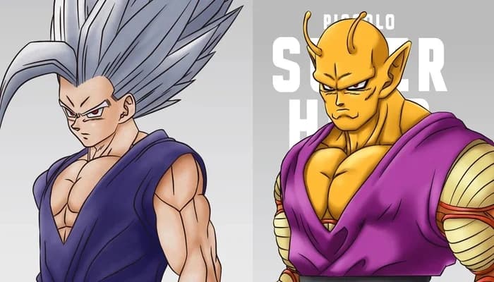 Dragon Ball Super: Super Hero - Gohan e Piccolo na capa