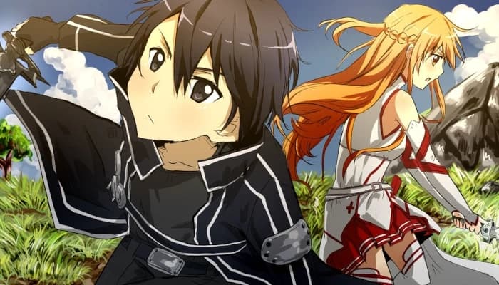Kirito e Asuna - Sword Art Online